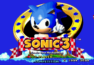 Sonic the Hedgehog 3 screenshot 4 for Sega Mega Drive